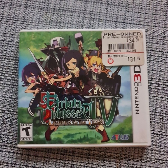 Etrian Odyssey IV Legends Of The Titan for Nintendo 3DS - Picture 1 of 4